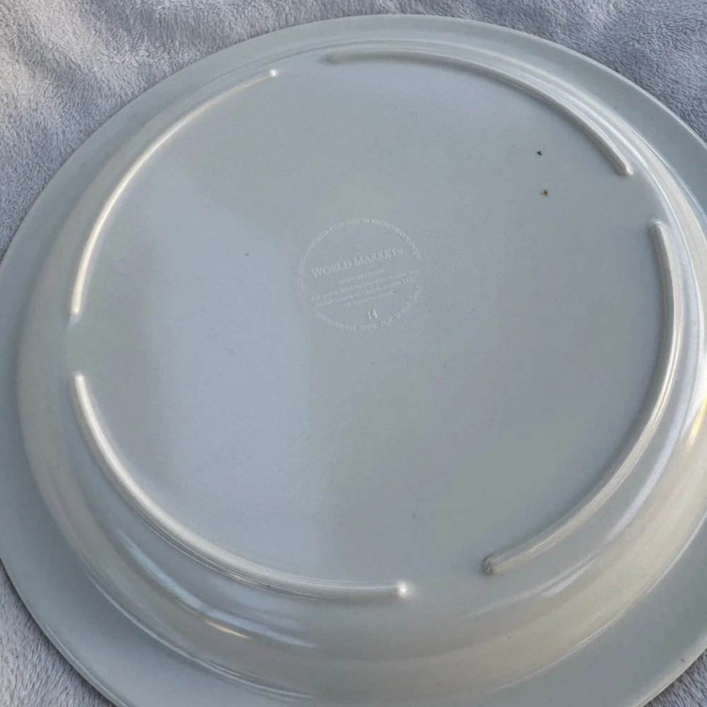 World Market Melamine Plates 9